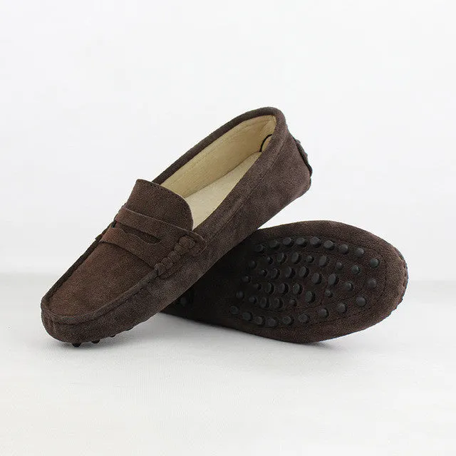 2017 Shoes Women 100% Genuine Leather Women Flat Shoes Casual Loafers Slip On Women's Flats Shoes Moccasins Lady Driving Shoes Parisian Shoes Loafers