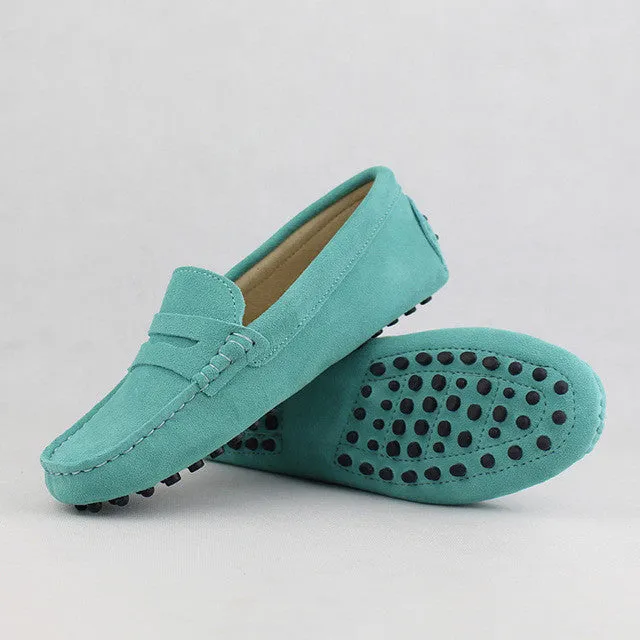 2017 Shoes Women 100% Genuine Leather Women Flat Shoes Casual Loafers Slip On Women's Flats Shoes Moccasins Lady Driving Shoes Velasca Loafers