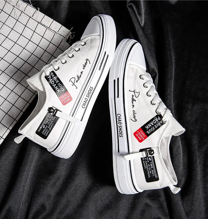 Flat Shoes With Heel 2024 New Men's Sneakers Casual Sports Shoes for Men Lightweight Breathable Shoe Mens Flat Tenis Shoes zapatos Zapatillas Hombre