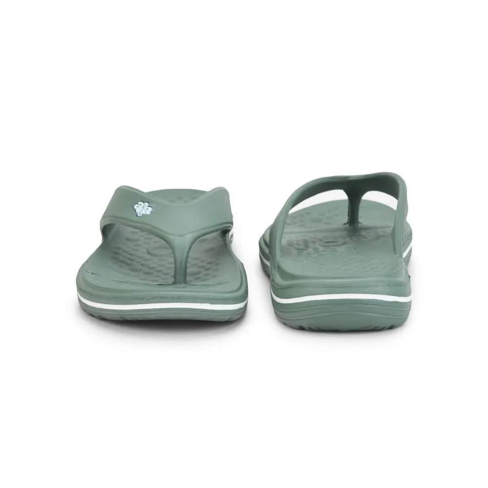 Cookie Slides A-HA Casual Green Flip Flop For Men BEACHTIME By Liberty