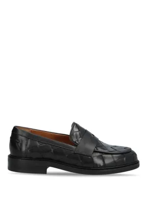 A1532 Black calf 80 - Black Calf 80 Weber Loafers
