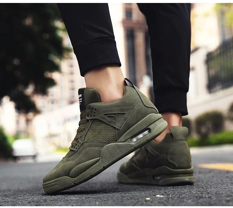 Cool Slip On Sneakers Men Casual Shoes Men Sneakers Lace-Up Sports Shoes