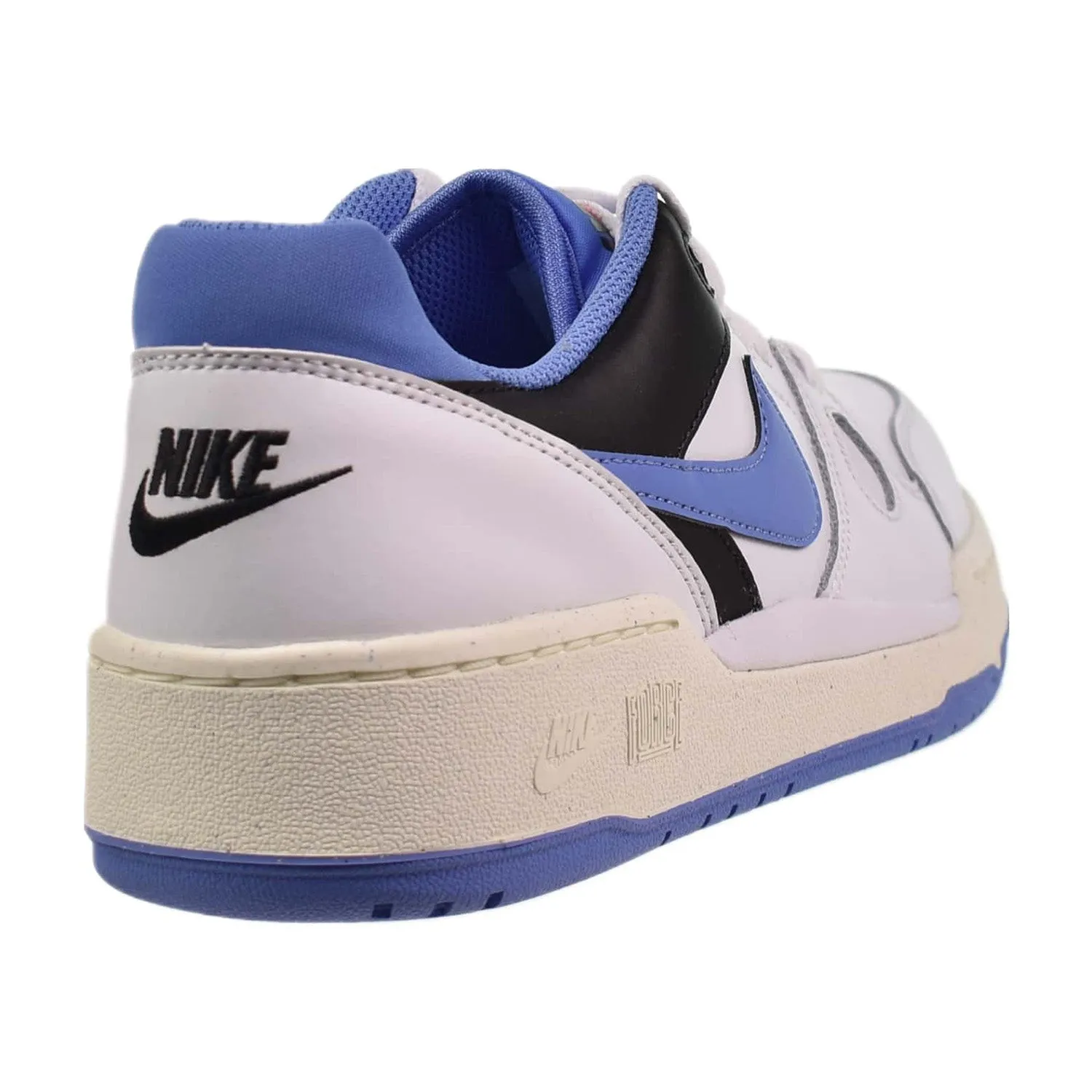 Nike Full Force Low Men's Shoes White-Polar Black-Sail Cleaning Asics Running Shoes