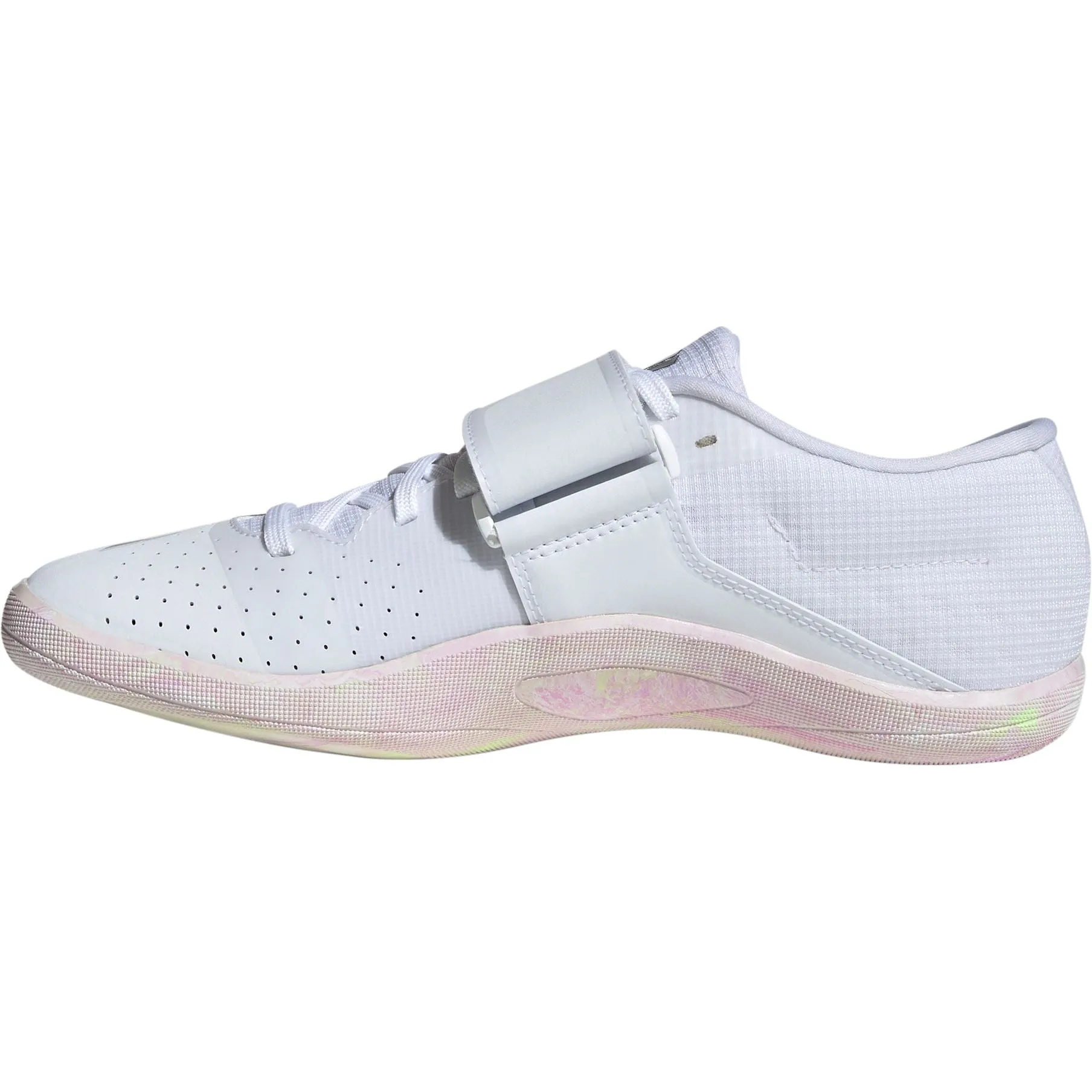 Grey Adidas Golf Shoes adidas Adizero Throws Field Event Spikes - White