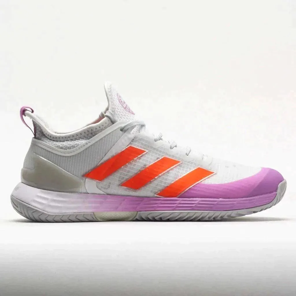 Adidas Shoes High Top ADIDAS ADIZERO UBERSONIC 4 WOMEN'S TENNIS SHOE (WHITE/IMPACT ORANGE)