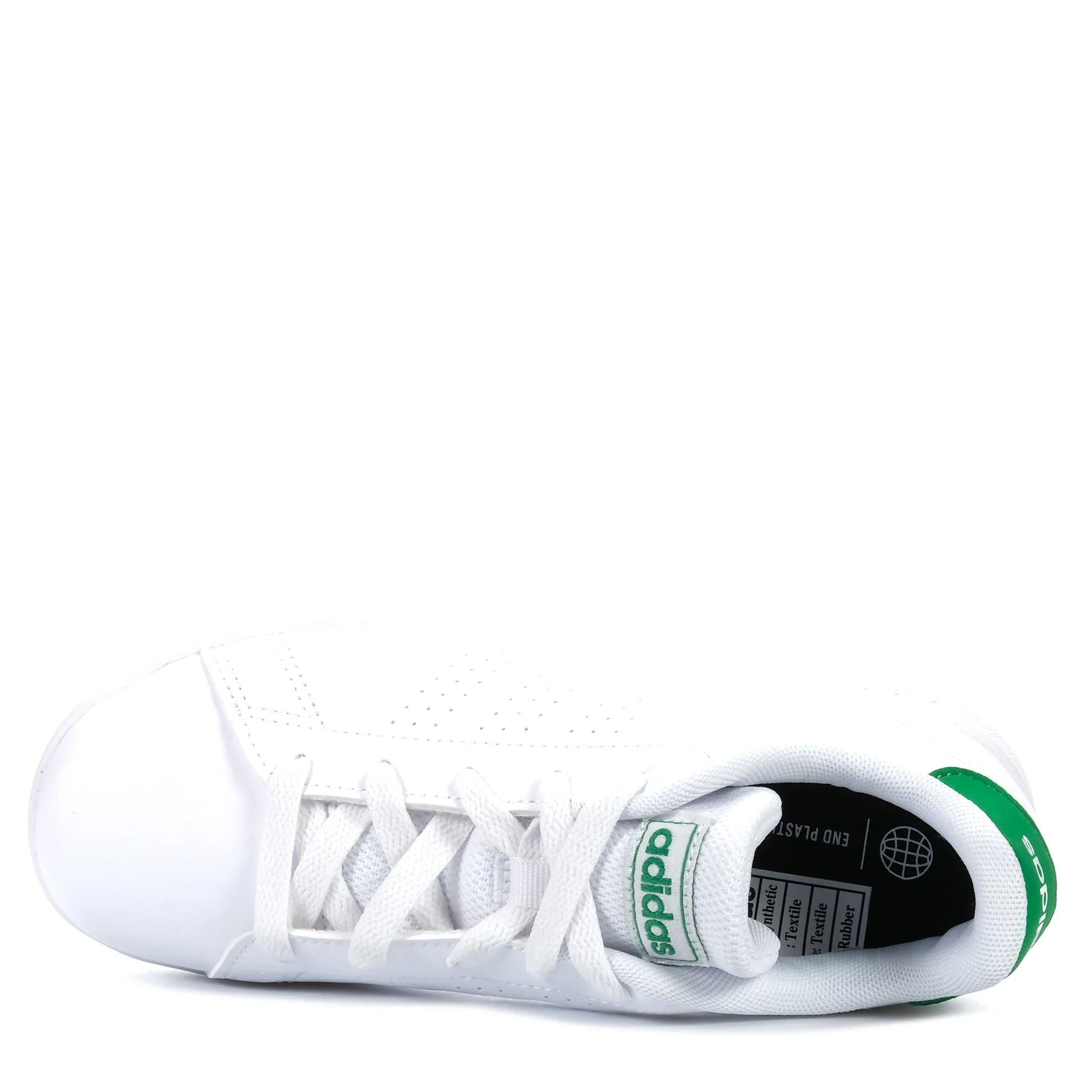 Comfortable Adidas Shoes Adidas Advantage K White/Green