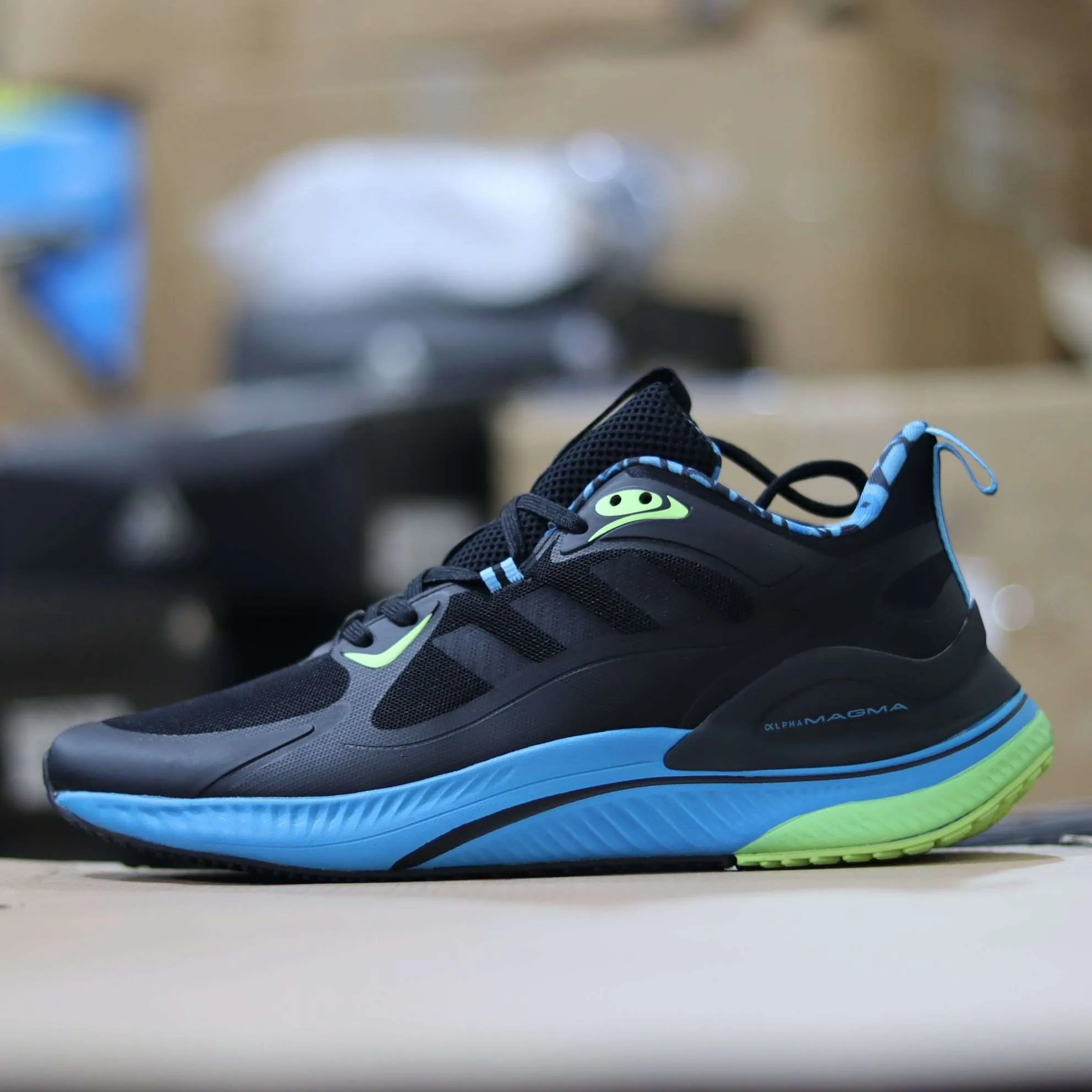Adidas Alpha Magma Black Blue Derrick Rose Shoes Adidas