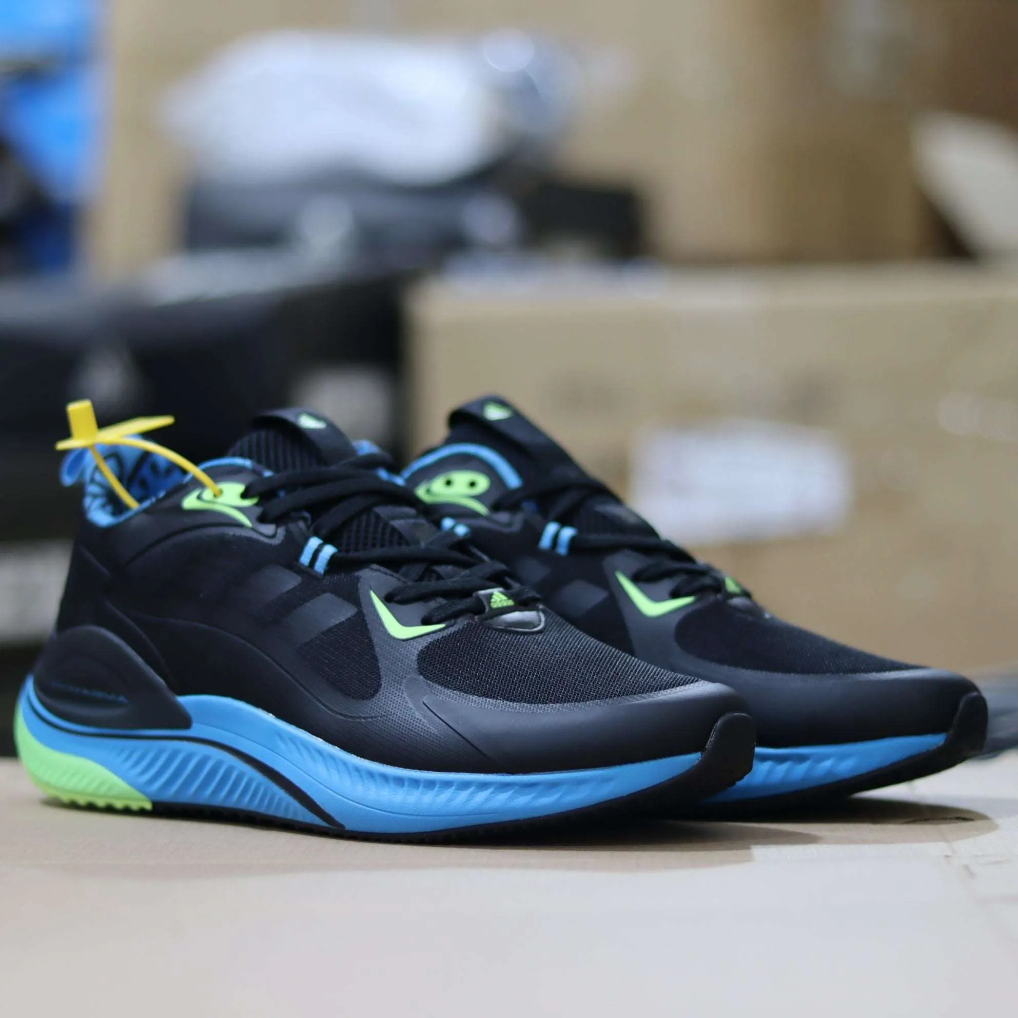 Adidas Alpha Magma Black Blue Adidas The Road Shoe