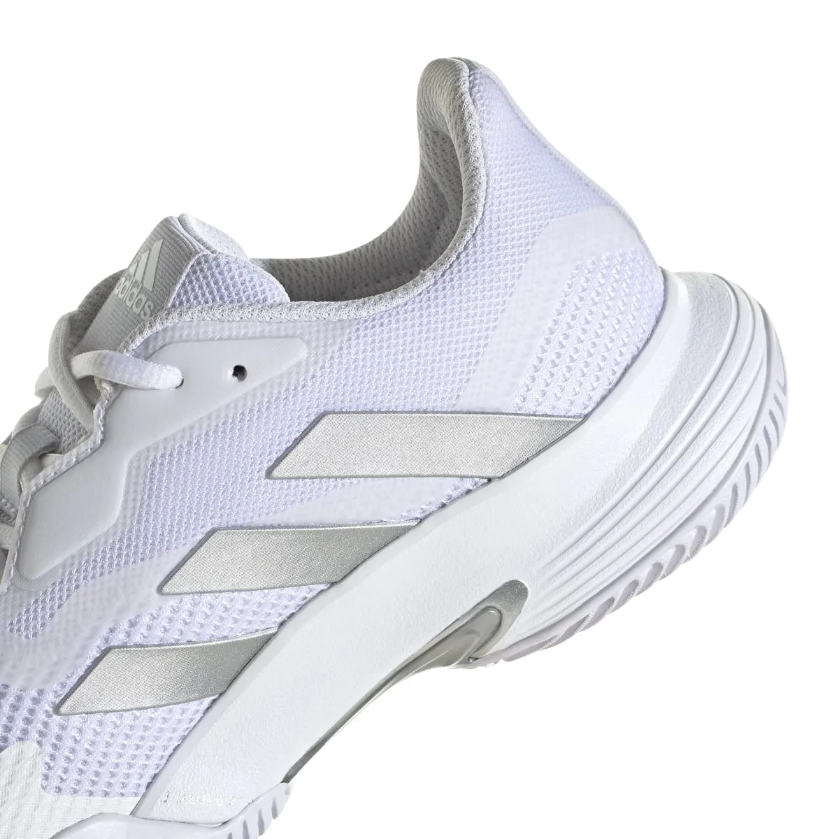 adidas CourtJam Control Women's Tennis Shoe (White/Silver) Adidas Disney Pixar Shoes