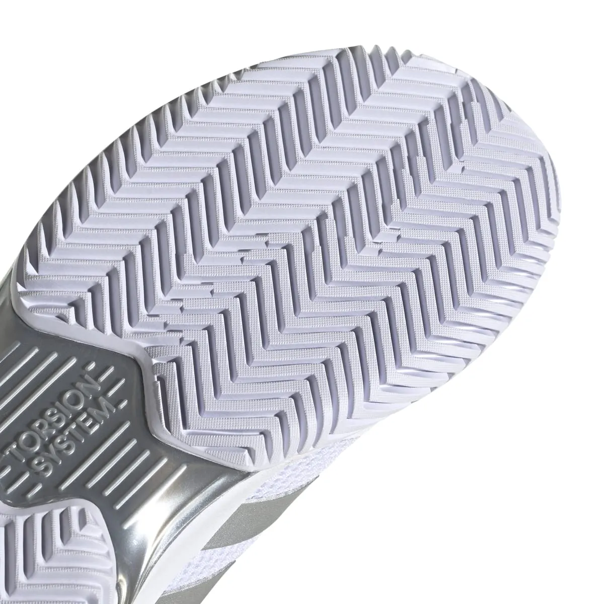 adidas CourtJam Control Women's Tennis Shoe (White/Silver) Adidas Running Shoes Evo Sl