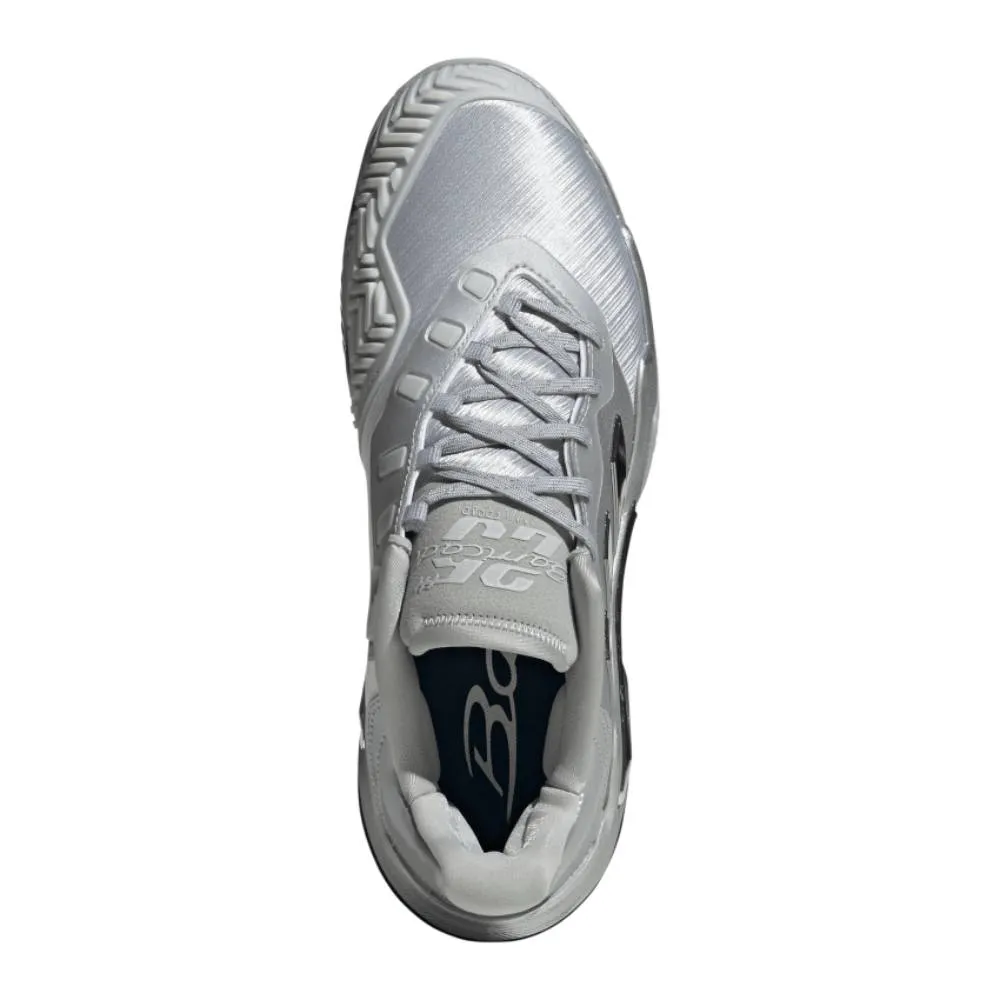 Adidas Kaptir Shoes adidas Barricade Men's Tennis Shoe 25th Anniversary Ed. (Silver)
