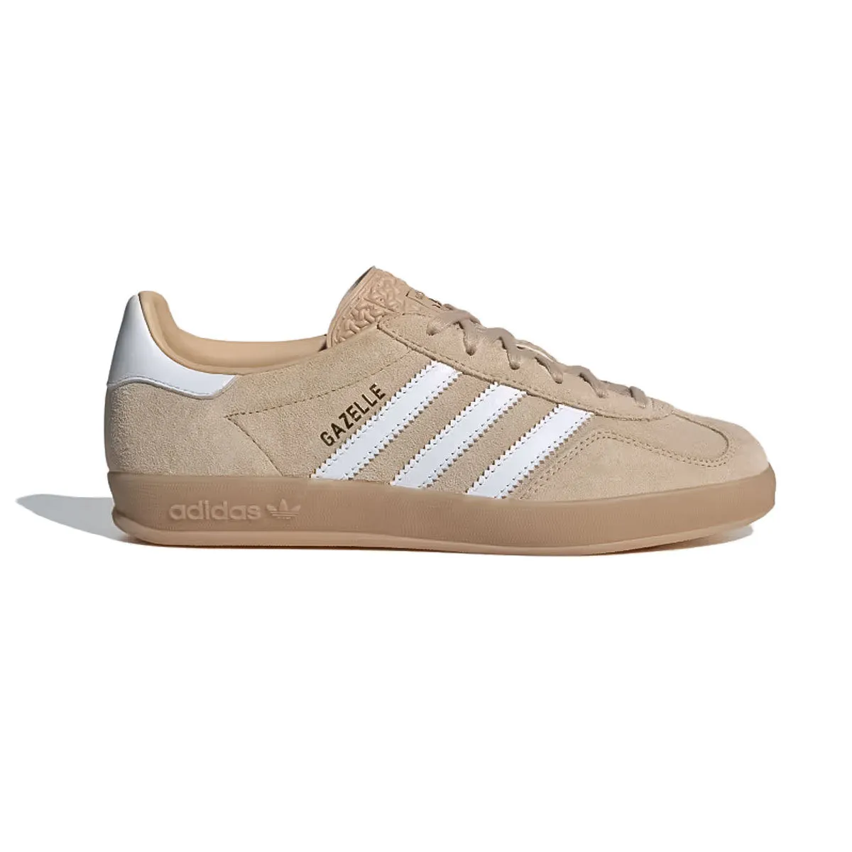adidas - GAZELLE INDOOR W Magic Beige/Cloud White/GumIH5482 Miami Hurricanes Adidas Shoes