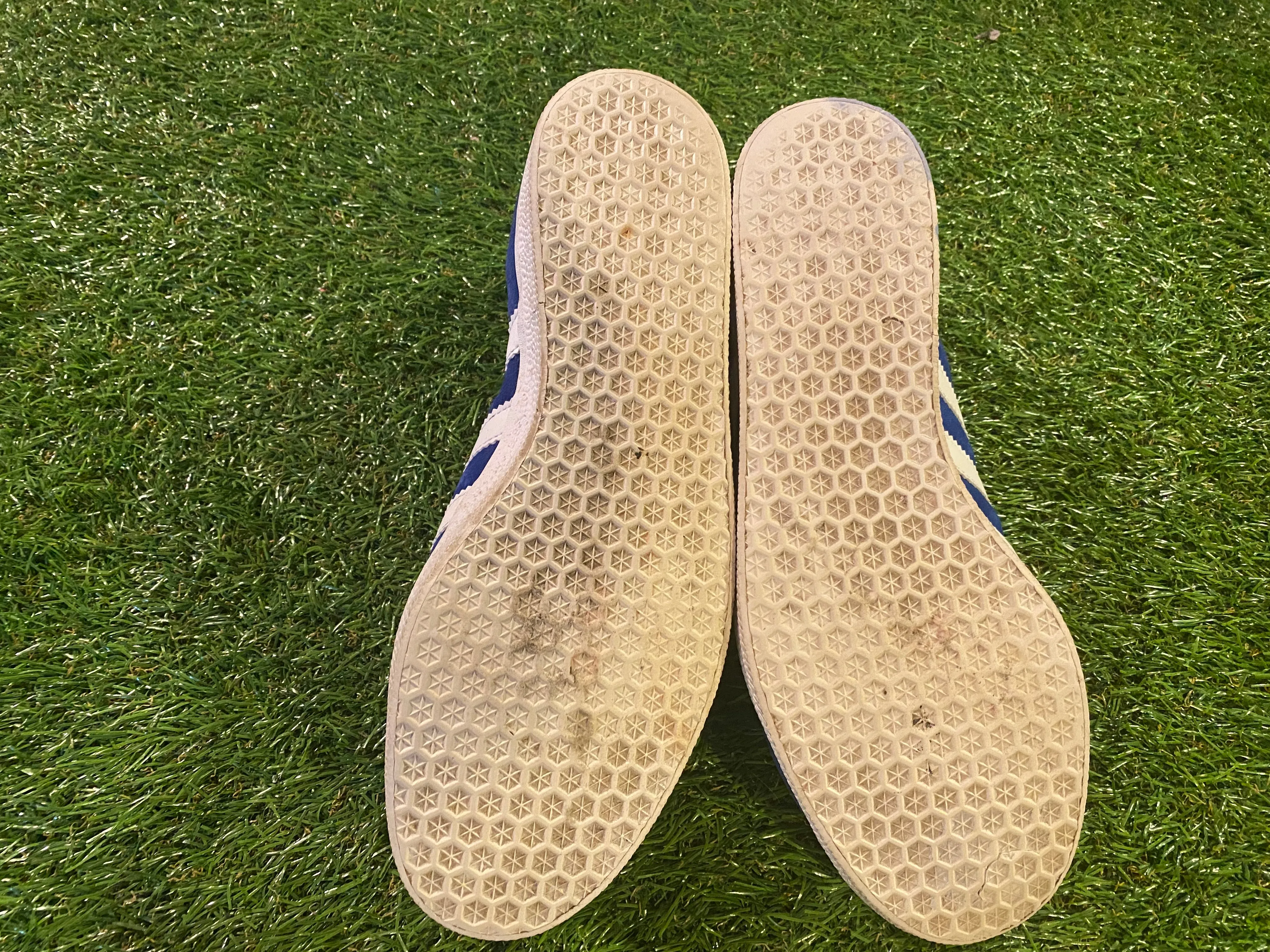 Adidas Gazelle Trainers Vintage UK Adulr Mans Mens Size 9 Adidas Box Hog Boxing Shoes