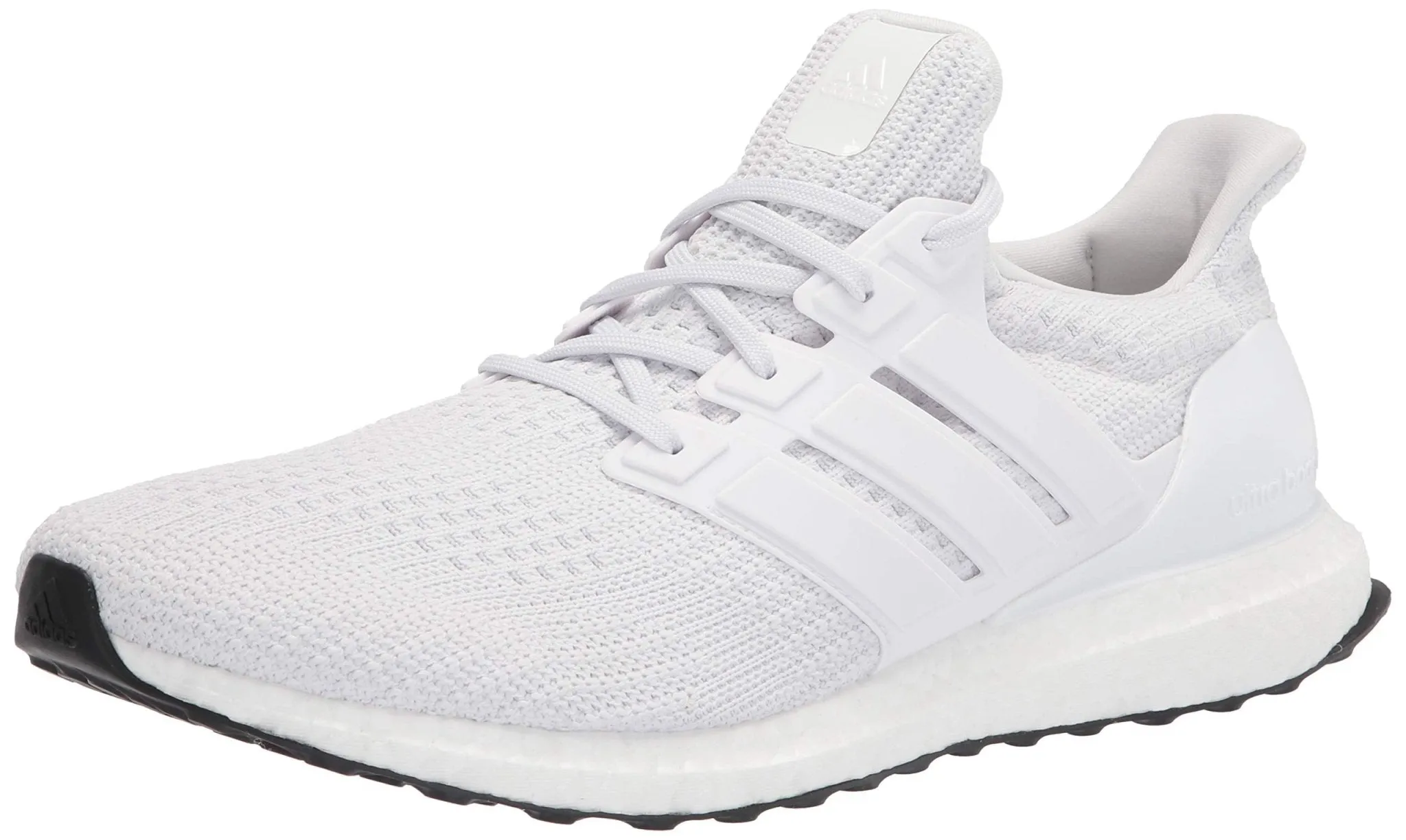 Adidas Shoes Torsion adidas mens Ultraboost 4.0 Dna Running Shoe, White/White/Black, 9.5 US
