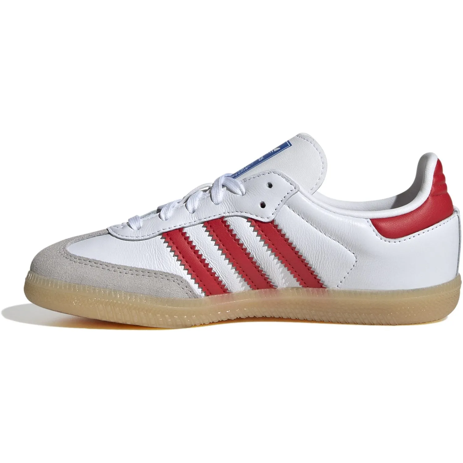 Little Adidas Shoes adidas Originals Cloud White/Collegred/Gum3 Samba Og C Sneakers
