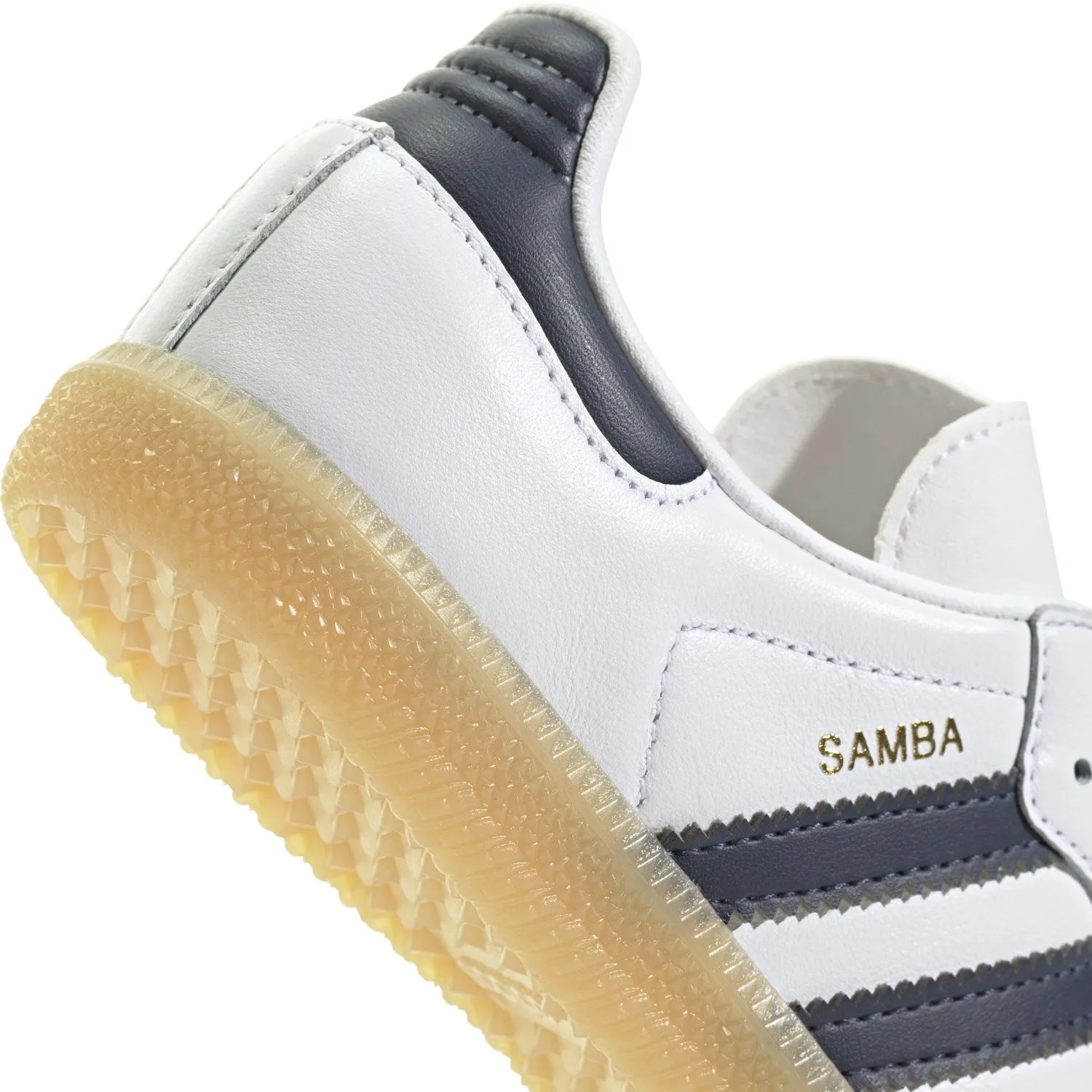 adidas Originals Cloud White/Collenavy/Gum3 Samba Og C Sneakers Adidas Shell Shoes Toe