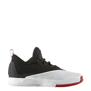Adidas Graffiti Shoes adidas Performance Men's Crazylight Boost 2.5 Low Harden PE Basketball Shoe (12, Black/Scarlet/White)
