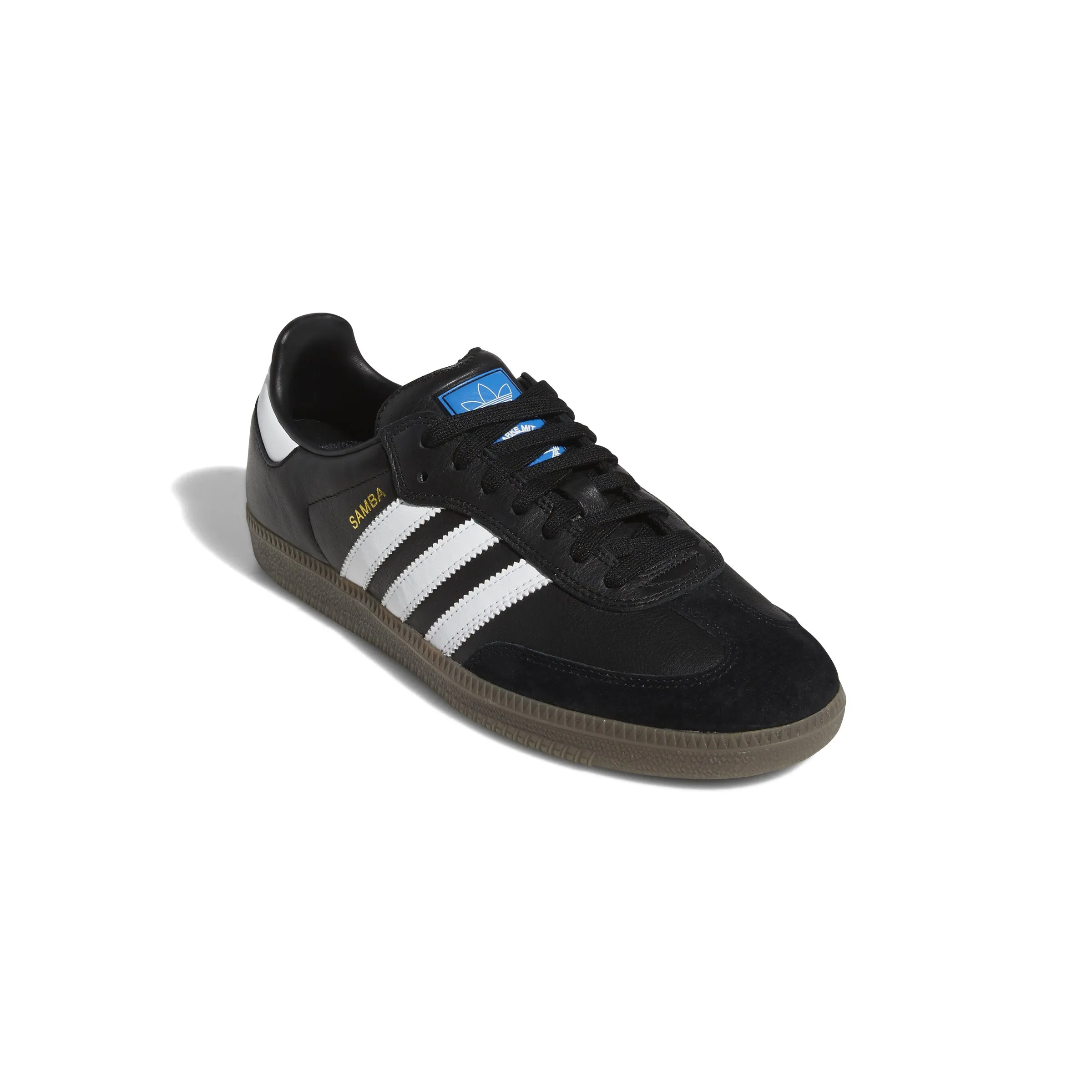 Adidas By Raf Simons Shoes Adidas Samba ADV OG Shoes-Core Black/Cloud White/Gold Metallic