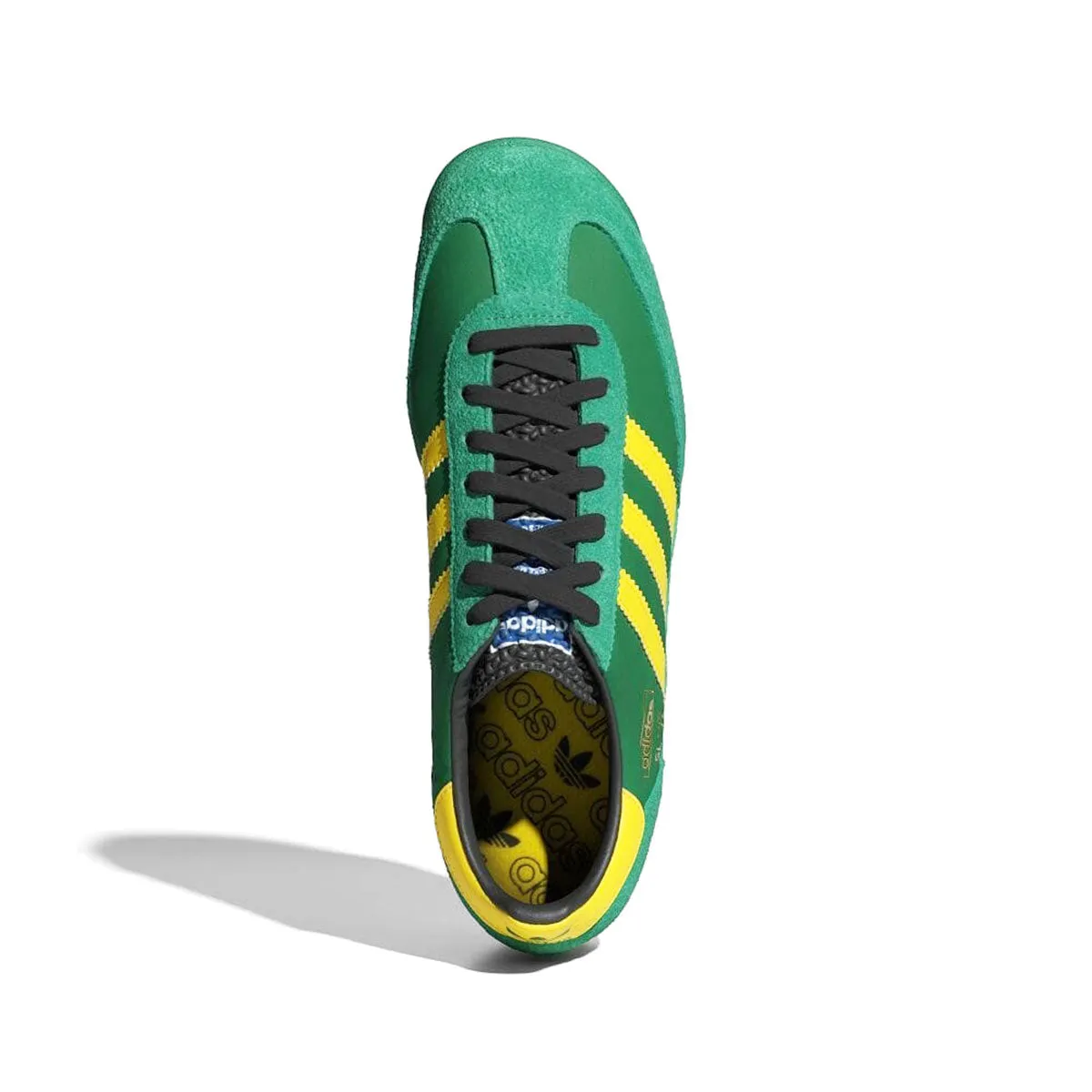 Adidas Leather Tennis Shoes adidas SL 72 RS GREEN/YELLOW  SL 72 RS /IG2133