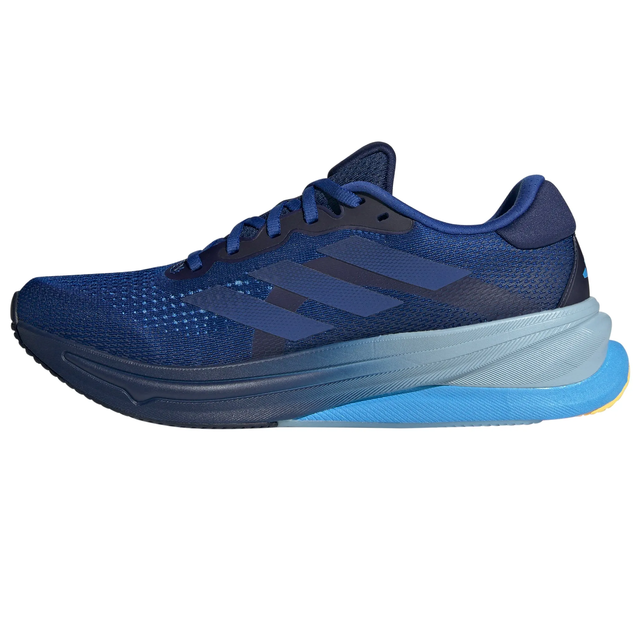 New Adidas Running Shoes 2024 Adidas Supernova Solution Men's Royal Blue Dark Blue Blue Burst