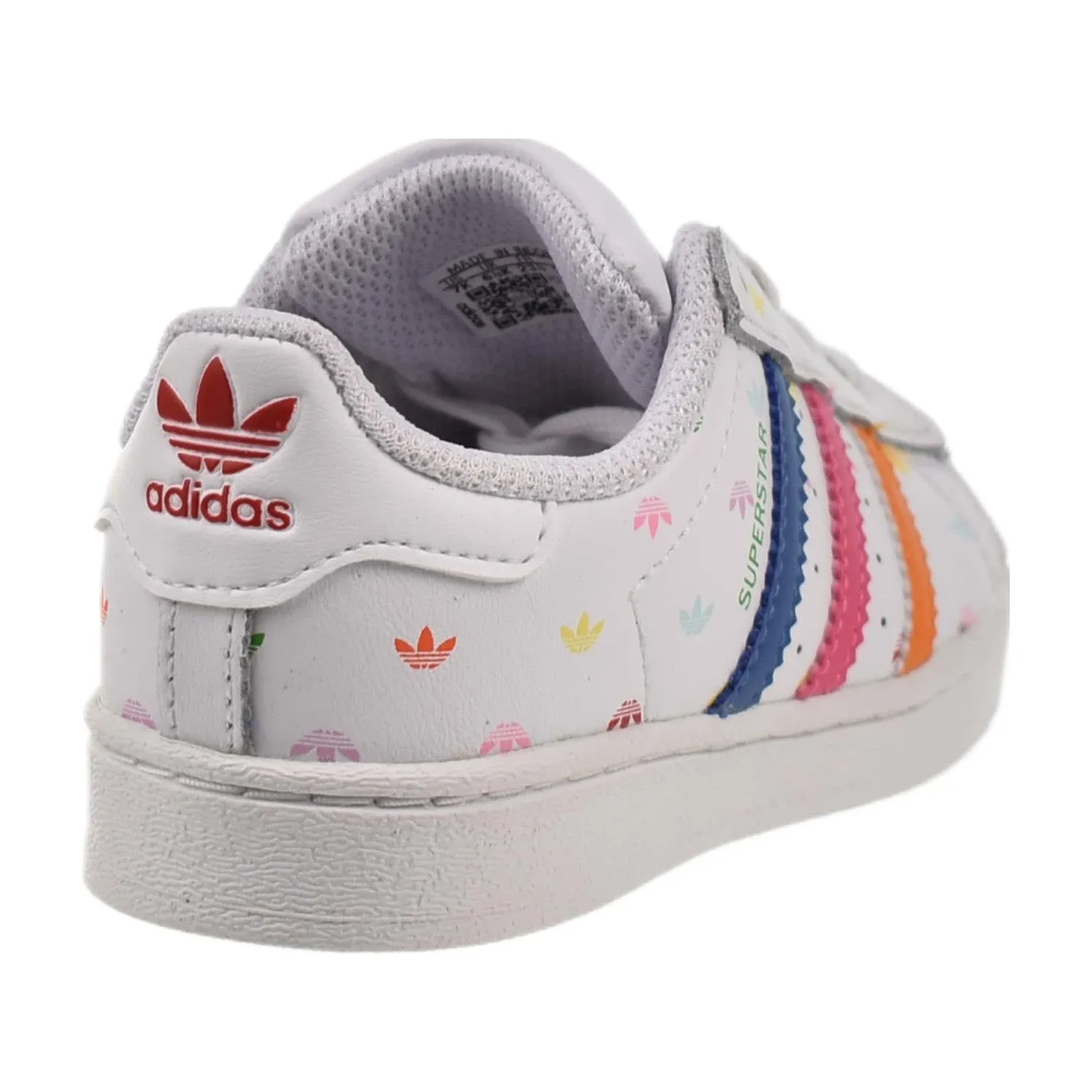 Adidas Baby Shoes Adidas Superstar I Toddlers' Shoes Footwear White-Pulse Magenta