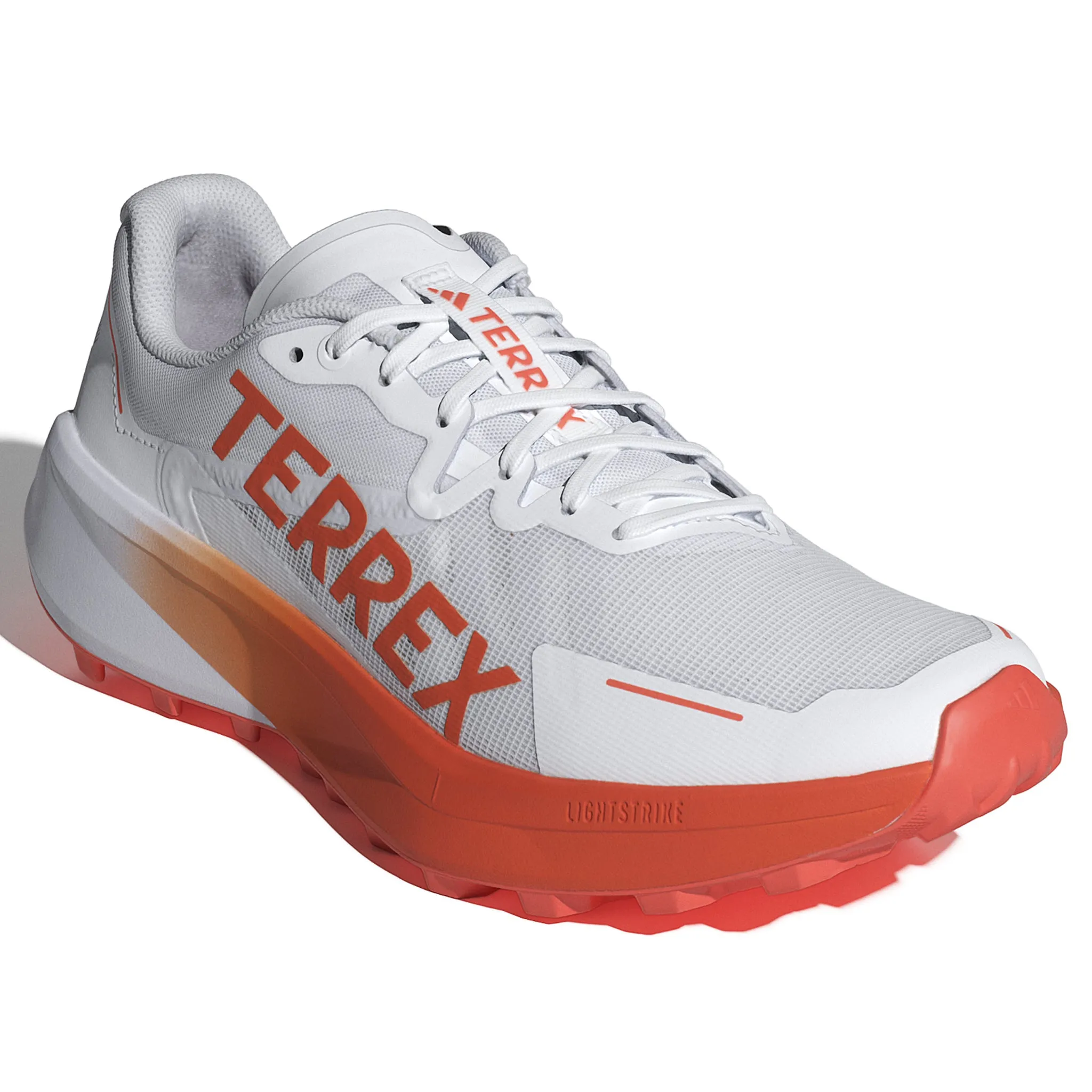 Adidas Terrex Agravic 3 Men's Cloud White Semi Impact Orange Dash Grey Adidas Adizero Zg Spikeless Golf Shoes