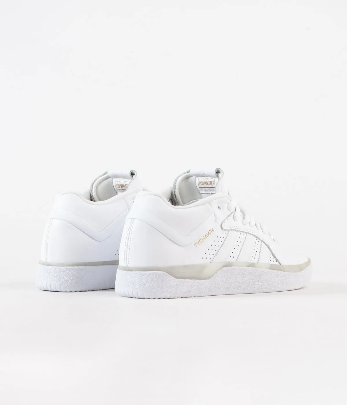Adidas Tyshawn Shoes - White / White / White Tyshawn Adidas Shoes