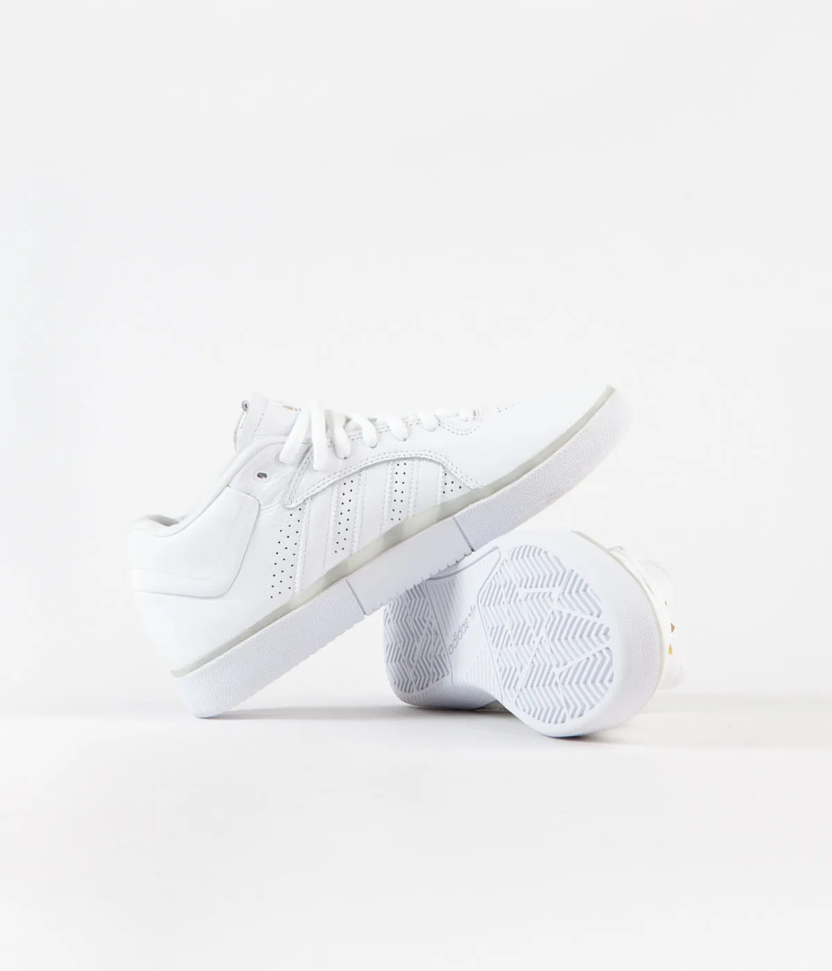 Adidas Tyshawn Shoes - White / White / White Gazelle Adidas Shoes