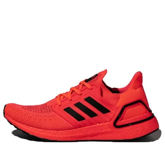 Adidas Ultra Boost 20, ALL RED Adidas Throwing Shoes