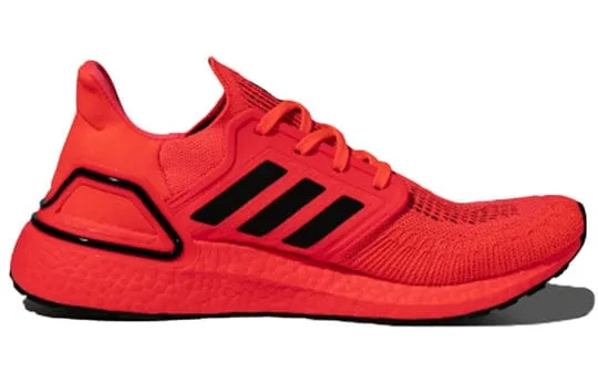 Adidas Ultra Boost 20, ALL RED Athletic Shoes Adidas
