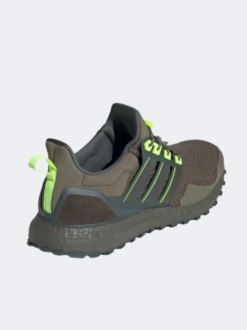 Adidas Baseball Shoes Adidas Ultraboost 1 Atr Men Sportswear Shoes Olive Strata/Lemon