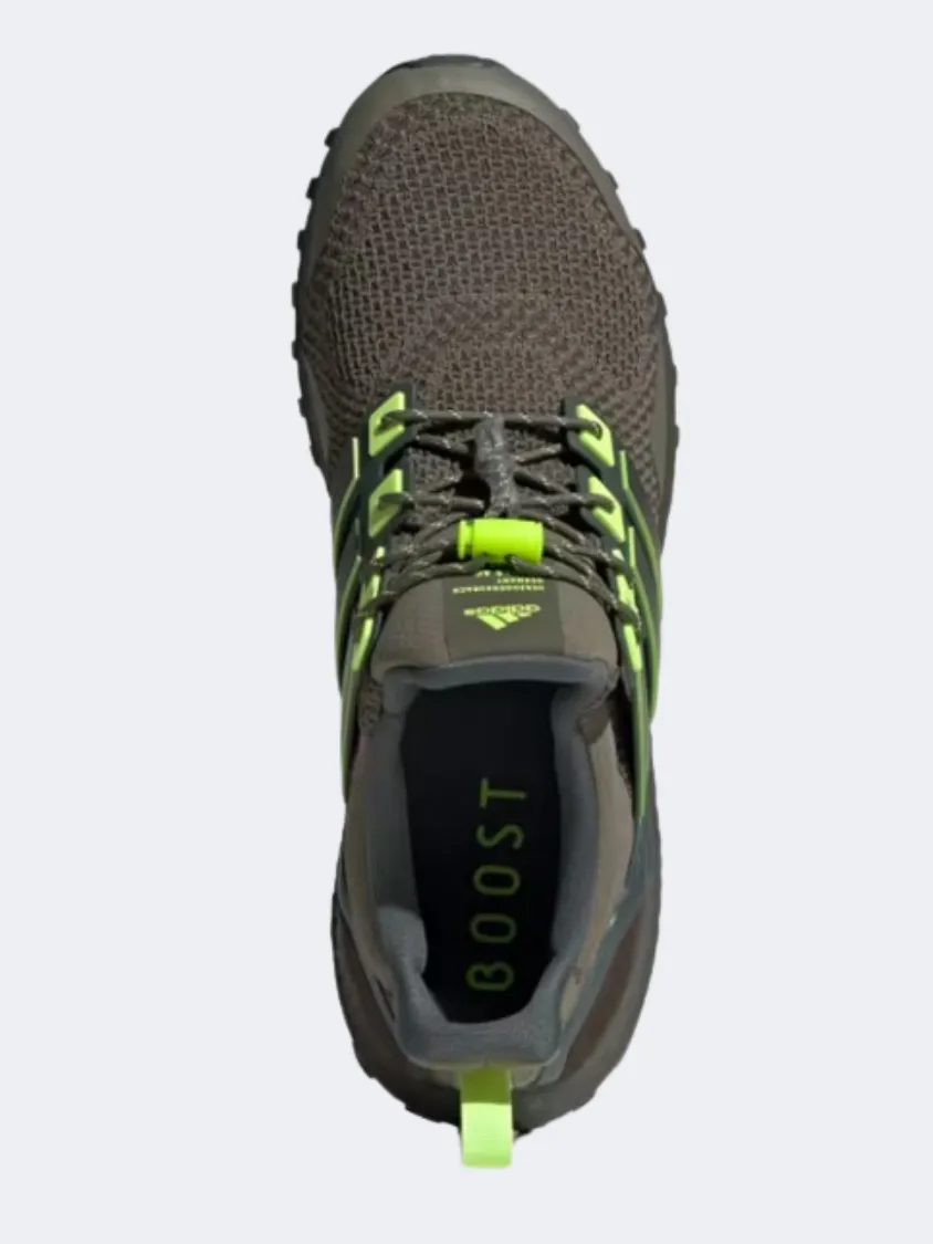 Adidas Ultraboost 1 Atr Men Sportswear Shoes Olive Strata/Lemon Adidas Ultrarun 5 Shoes