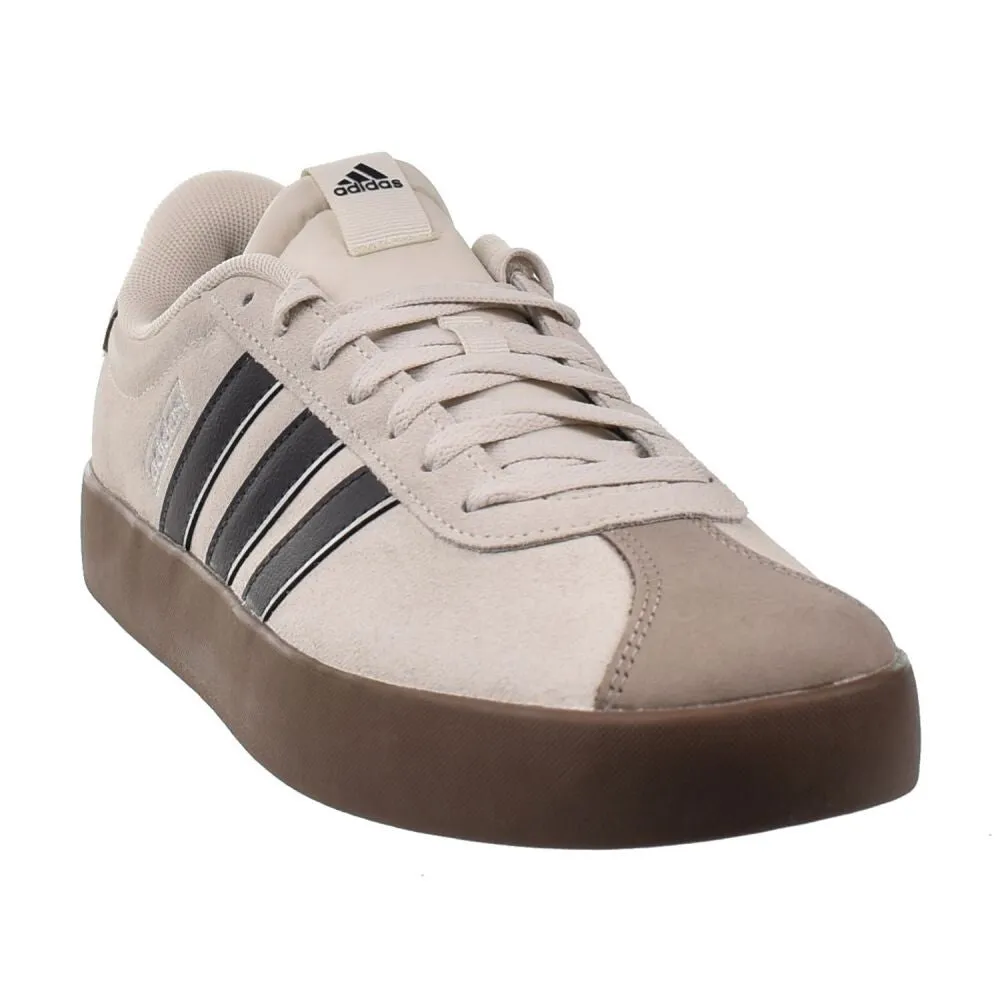 Adidas VL Court 3.0 Men's Shoes Beige/Black/Grey jp5288 Adidas Impact Flx Shoes