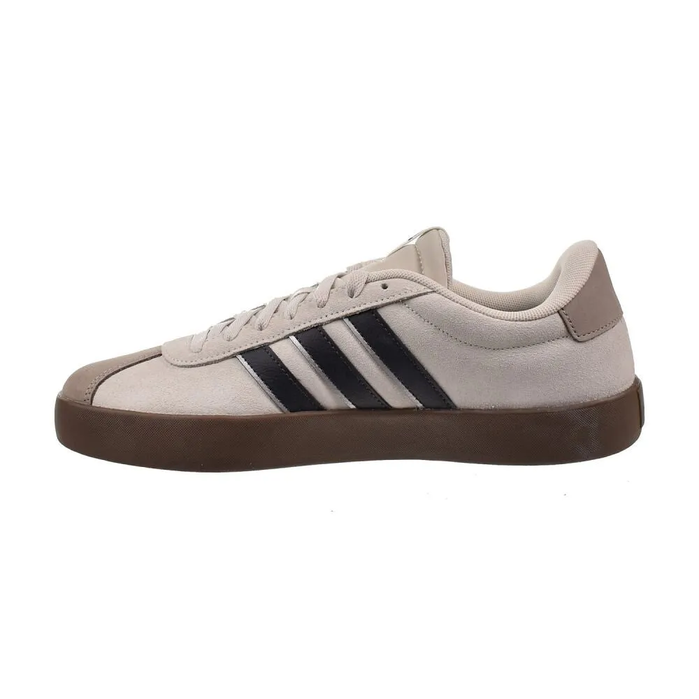 Adidas VL Court 3.0 Men's Shoes Beige/Black/Grey jp5288 Low Top Adidas Shoes