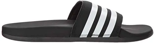 Adidas X Speedportal 3 Indoor Soccer Shoes adidas Women's Adilette Comfort Slide Sandal, Black/White/Black, 10 M US