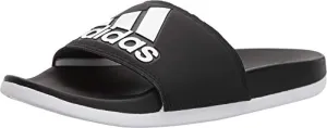 Adidas Samba Xlg Shoe adidas Women's Adilette Comfort Slide Sandal, Black/White/Black, 10 M US
