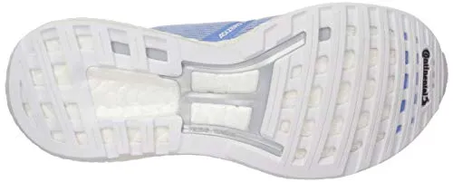 adidas Women's Adizero Boston 8 Running Shoe, Glow Blue/Gold Metallic/Real Blue, 6 M US Discounted Adidas Shoes