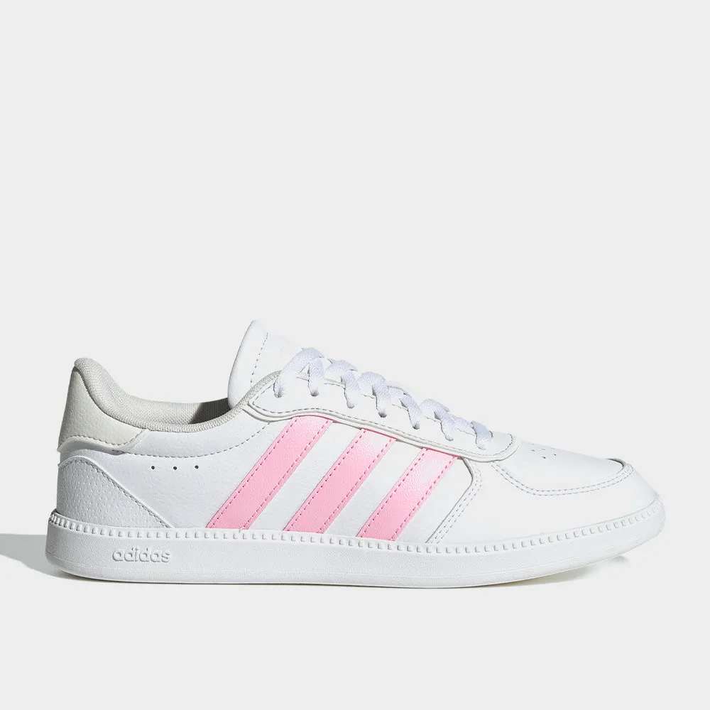 Adidas Womens Breaknet Sleek Sneaker White/pink _ 182671 _ White Mens Sneakers