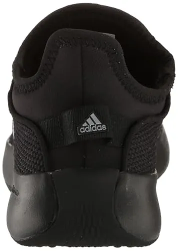 adidas Women's Cloudfoam Pure Sportswear Sneakers, Black/Iron Metallic/Black, 7 Adidas By Stella Mccartney Court Shoes