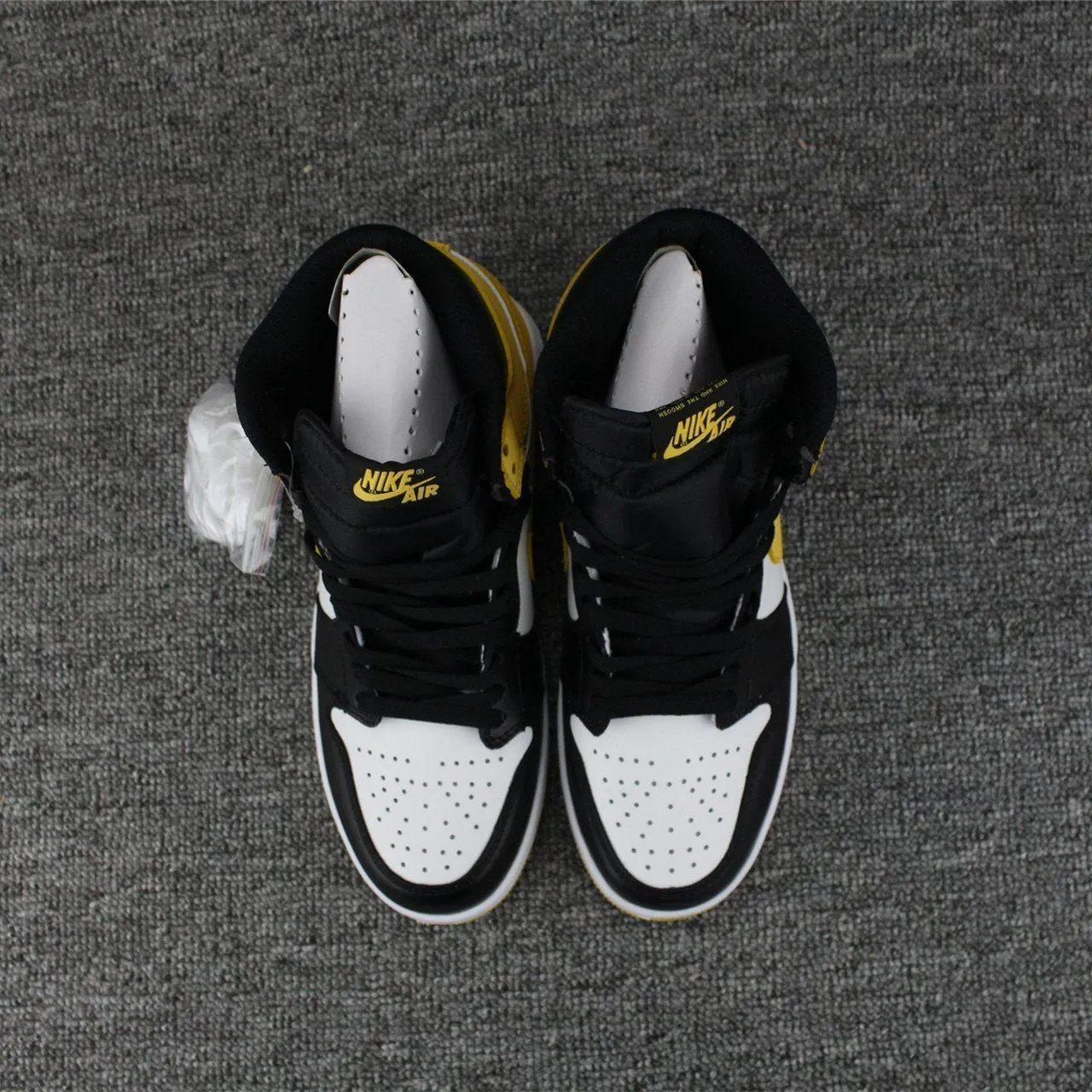 Asics White Shoes Nike Air Jordan 1 High Retro OF 6 Ring White Black Yellow Shoes Basketball Men !!! CYBER MONDAY SALE !!!