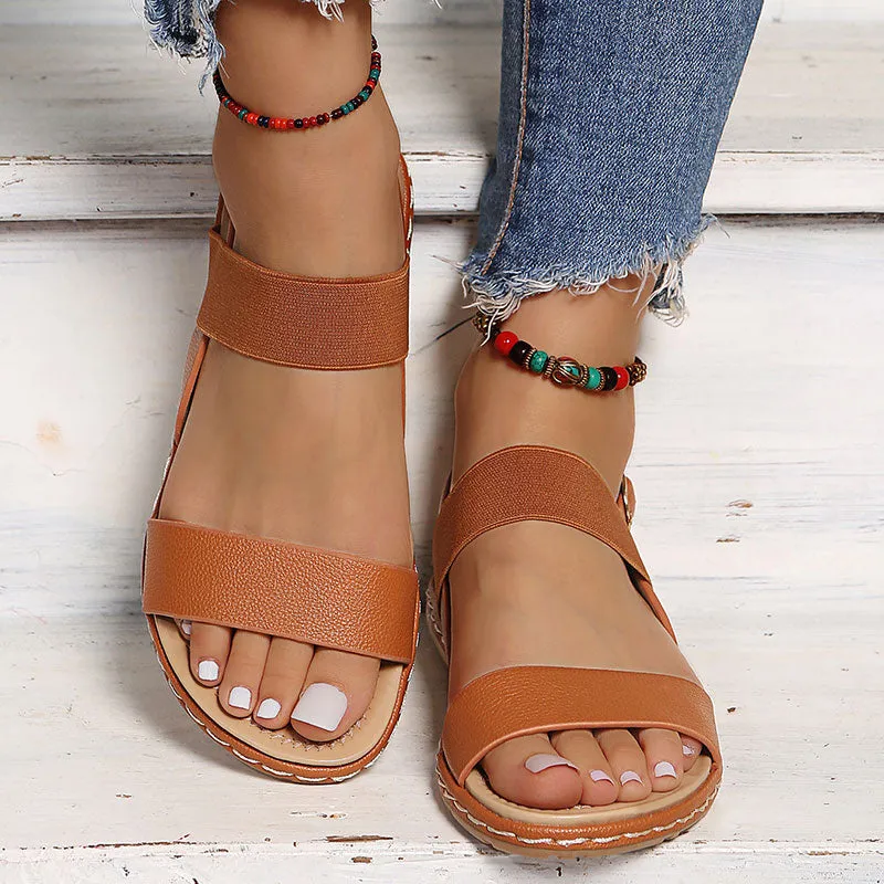 Flat Shoes Business Professional Women Summer Flat Shoes Soft Sandals