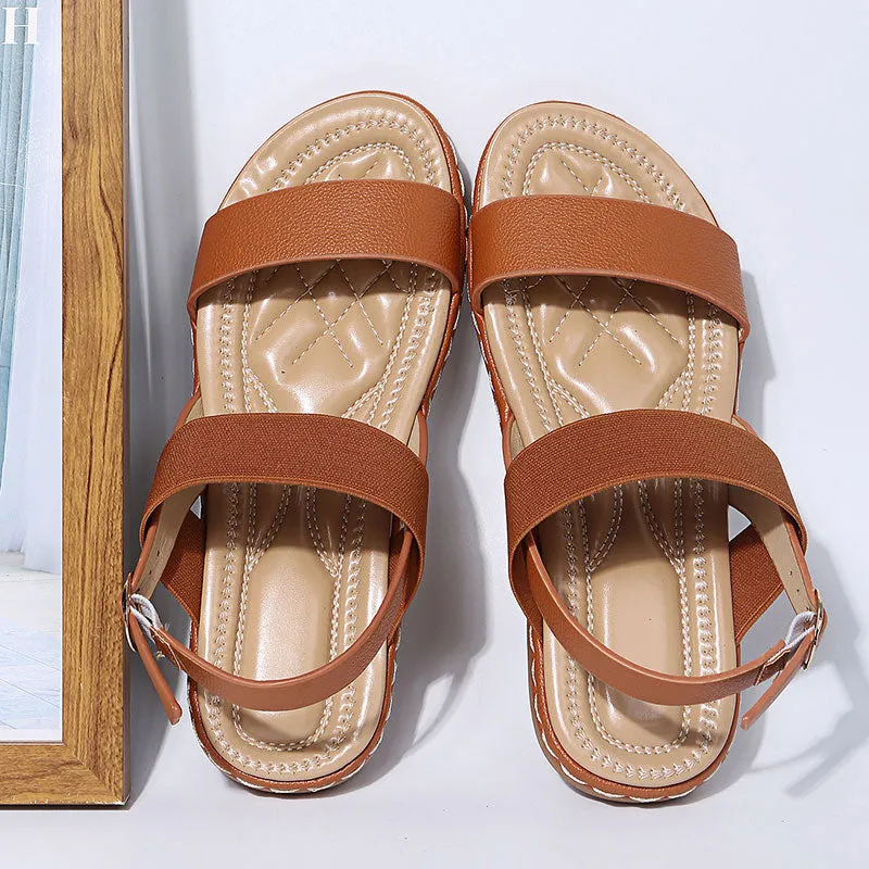 Flat Shoes Deadlift Women Summer Flat Shoes Soft Sandals