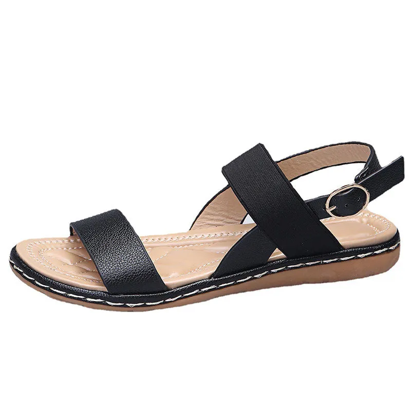 Flat Foot Running Shoes Women Summer Flat Shoes Soft Sandals