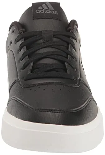 Adidas Porsche Design Shoes adidas Men's Park Street Sneaker, Black/Black/White, 8.5