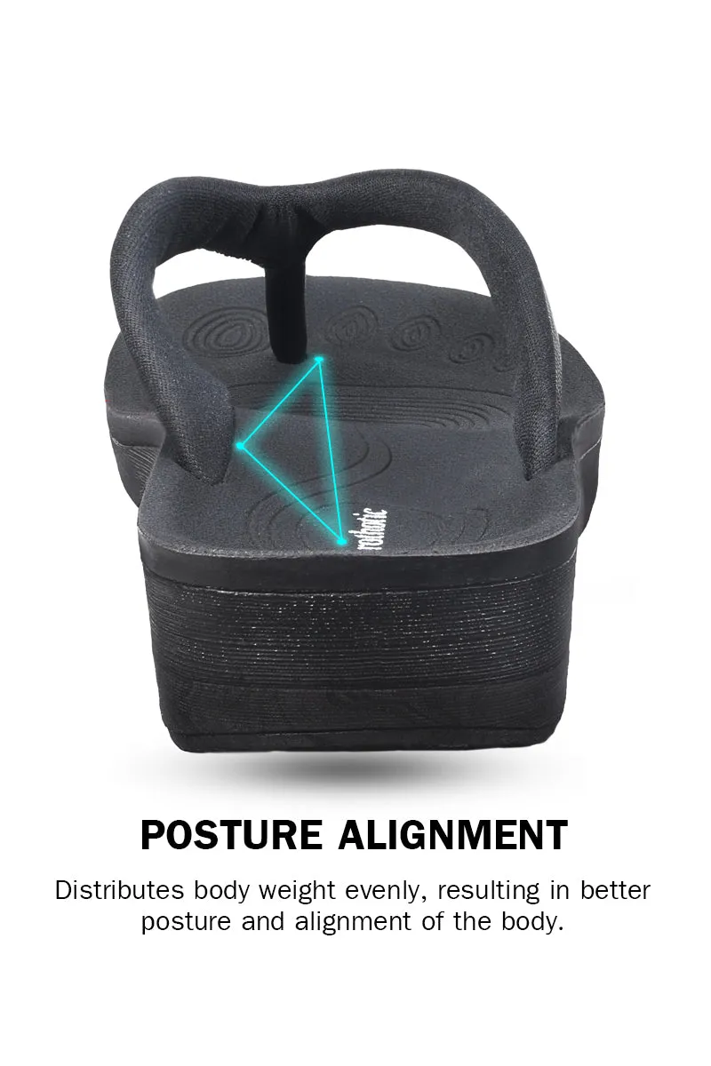 Spongy Flip Flops 90s Aerothotic - Matt Gloss Women's Comfortable Flip-Flops Sandal