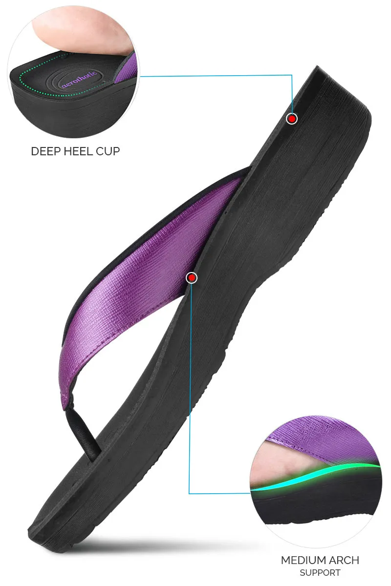 Aerothotic - Matt Gloss Women's Comfortable Flip-Flops Sandal Guess Flip Flops