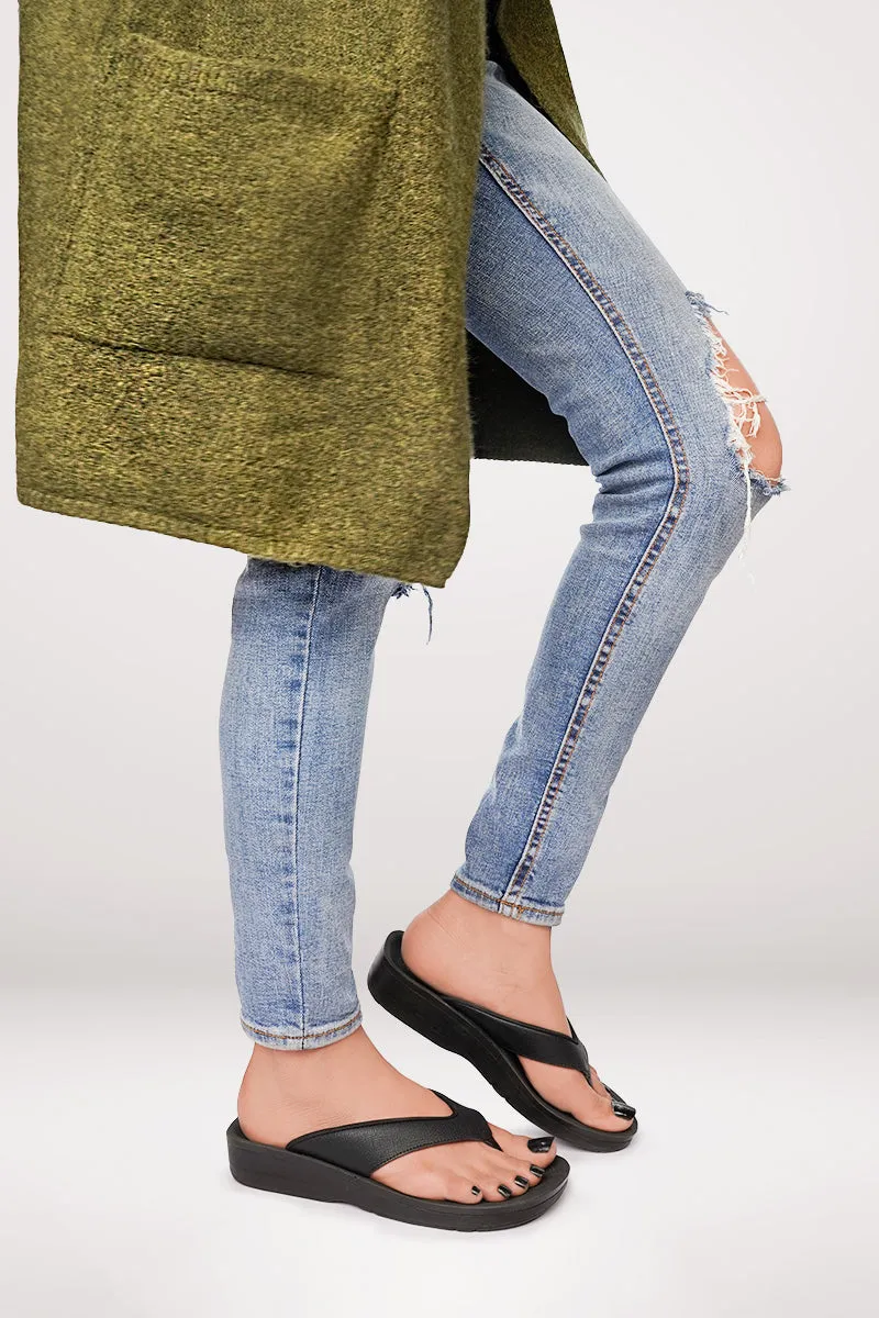 Women Flip Flops Aerothotic - Matt Gloss Women's Comfortable Flip-Flops Sandal