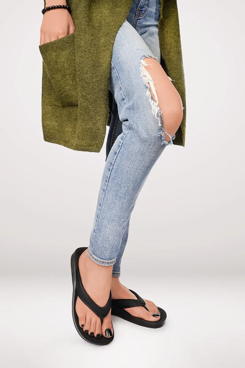 Aerothotic - Women's Strait Thong Sandals Aloha Island Flip Flops