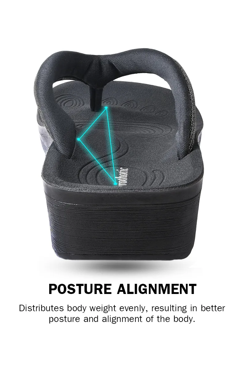 Aerothotic - Women's Strait Thong Sandals Arch Support Flip Flops - Classic - Reviews