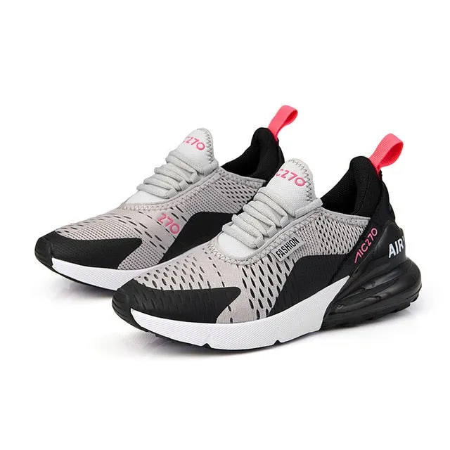 Air AIC 270 Model Outdoor Sports Casual fashion sneakers for women /  Slope Heel Comfortable Ventilated Flat Shoes For Women Flat Jogging Shoes